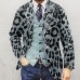 Leopard print casual suit jacket HF2515-02-01 Leopard print casual suit jacket HF2515-02-01