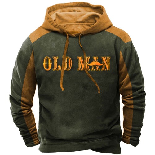 Men's printed pullover long sleeve hooded sweatshirt HF1212-03-02 Men's printed pullover long sleeve hooded sweatshirt HF1212-03-02