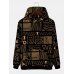 Mens Tribal Printed Kangaroo Pocket Long Sleeve Casual Hoodies